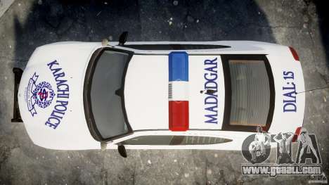 Dodge Charger Karachi City Police Dept Car [ELS] for GTA 4