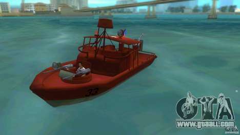 Patrol Boat River Mark 2 (Player_At_Guns) for GTA Vice City