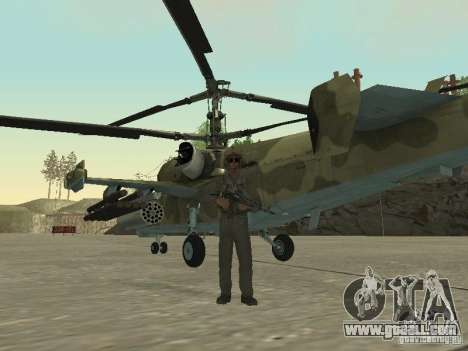 Ka-50 Black Shark for GTA San Andreas
