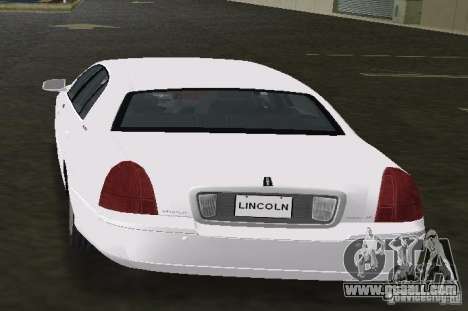 Lincoln Town Car for GTA Vice City