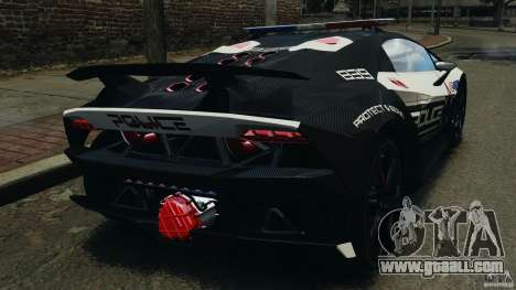 Lamborghini Sesto Elemento 2011 Police v1.0 RIV for GTA 4