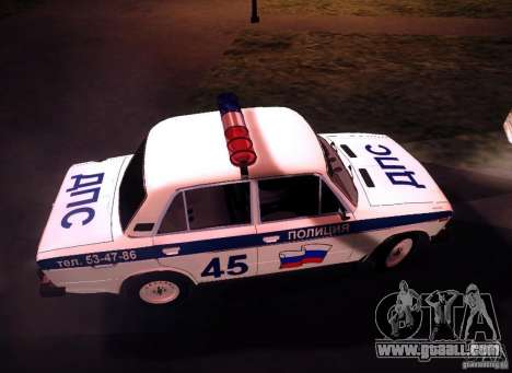 VAZ 2106 Police v 2.0 for GTA San Andreas