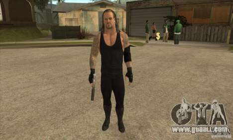 The undertaker from Smackdown 2 for GTA San Andreas