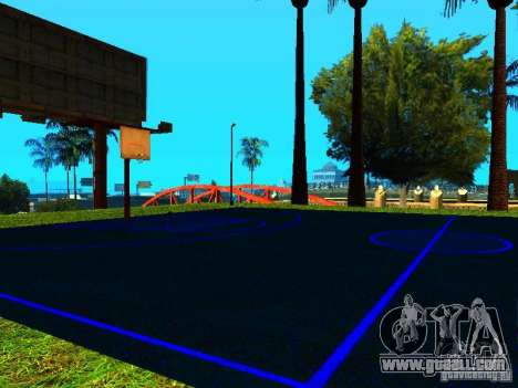 Basketball court for GTA San Andreas