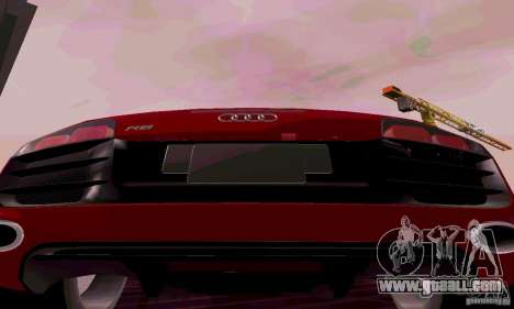 Audi R8 V10 Spyder 5.2. FSI for GTA San Andreas