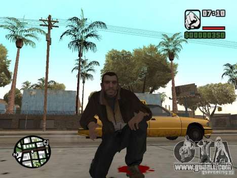 Niko Bellic for GTA San Andreas