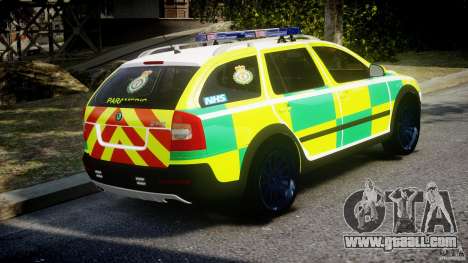 Skoda Octavia Scout Paramedic [ELS] for GTA 4