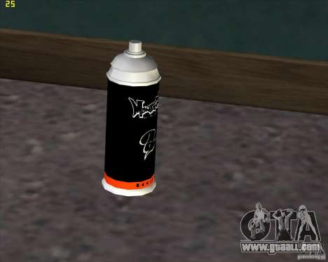 Montana Spray Can for GTA San Andreas