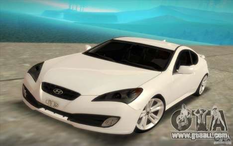 Hyundai Genesis 3.8 Coupe for GTA San Andreas