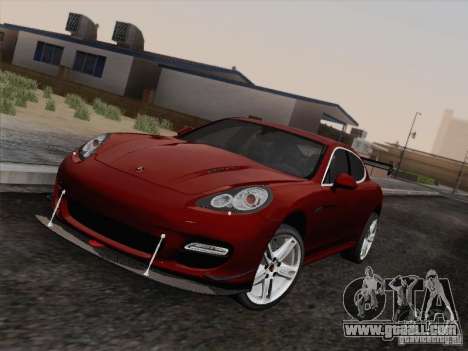 Porsche Panamera Turbo 2010 for GTA San Andreas