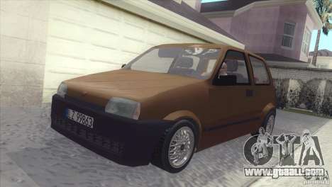 Fiat Cinquecento for GTA San Andreas