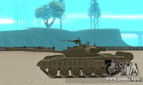 Tank t-72B for GTA San Andreas