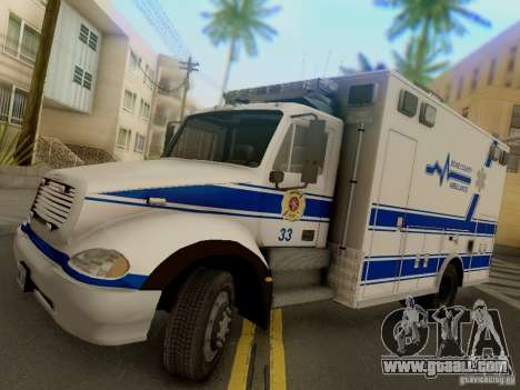 Freightliner Bone County Police Fire Medical for GTA San Andreas