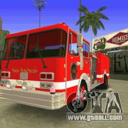 Pumper Firetruck Los Angeles Fire Dept for GTA San Andreas