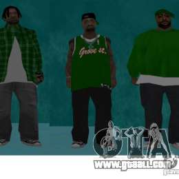 Skins bands HQ for GTA San Andreas