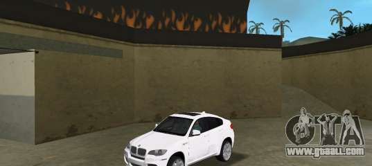 BMW X6M 2010 for GTA Vice City