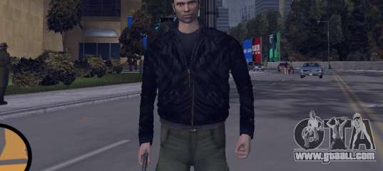 Claude HD from GTA III for GTA Vice City