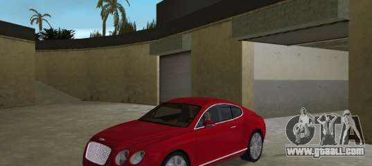 Bentley Continental GT (Final) for GTA Vice City