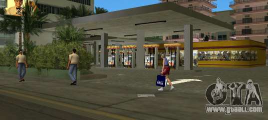 Shell Station for GTA Vice City
