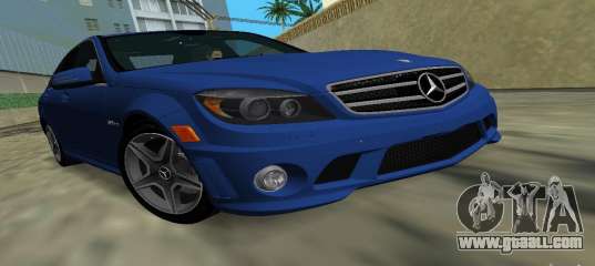 Mercedes-Benz C63 AMG 2010 for GTA Vice City