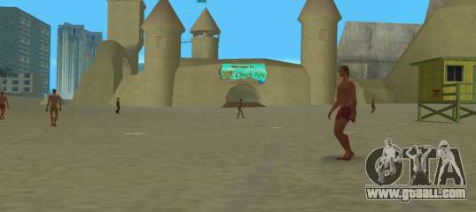 Vice City Beach-Park for GTA Vice City