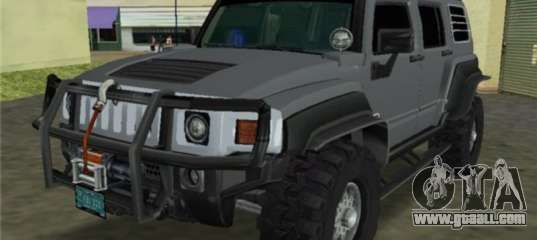Hummer H3 SUV FBI for GTA Vice City