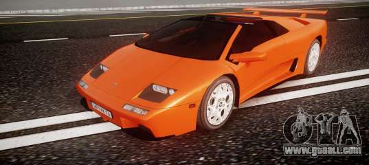 Lamborghini Diablo 6.0 VT for GTA 4