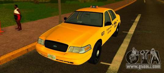 Ford Crown Victoria Taxi 2003 for GTA Vice City