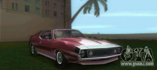 AMC Javelin 1971 for GTA Vice City