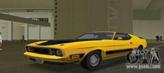 Ford Mustang 1973 for GTA Vice City
