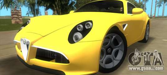 Alfa Romeo 8C Competizione for GTA Vice City