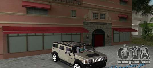 AMG H2 HUMMER for GTA Vice City