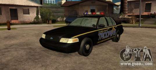 Ford Crown Victoria 2003 Police for GTA San Andreas