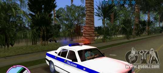 Volga Gaz 3110 Police for GTA Vice City