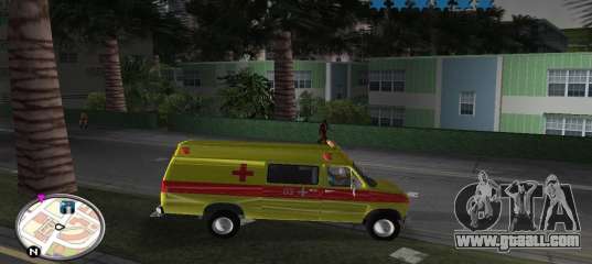 Ford Econoline E350 Ambulance for GTA Vice City