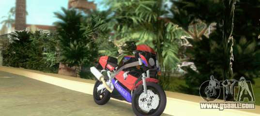 Yamaha FZR 750 black for GTA Vice City