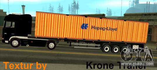 Krone Trailer Hapag-LLoyd