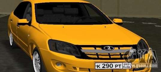 Lada Granta v2.0 for GTA Vice City