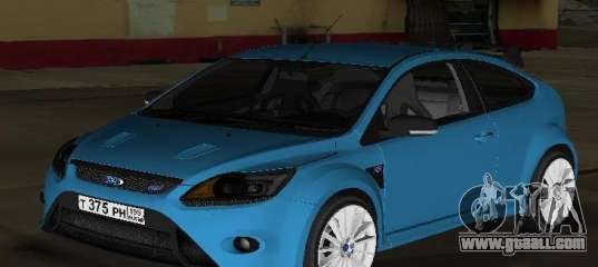 Ford Focus RS 2009 for GTA Vice City