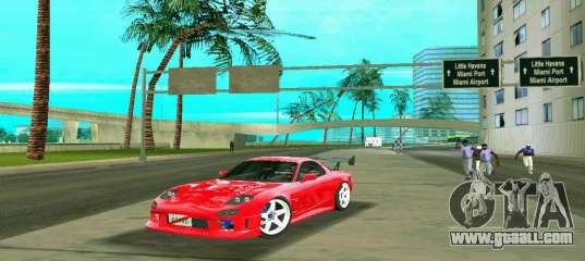 Mazda RX7 Charge-Speed for GTA Vice City