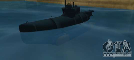Seehund Midget Submarine skin 2 for GTA Vice City