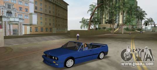 BMW M3 E30 Cabrio for GTA Vice City