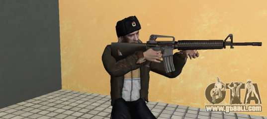 Niko Bellic in ear flaps for GTA Vice City