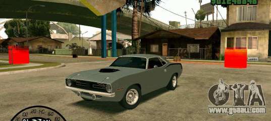 Plymouth Hemi Cuda 440 for GTA San Andreas