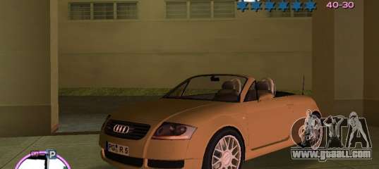 Audi TT ROADSTER for GTA Vice City