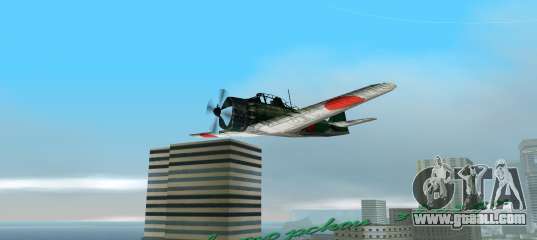 Zero Fighter Plane for GTA Vice City