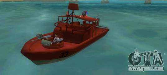Patrol Boat River Mark 2 (Player_At_Guns) for GTA Vice City