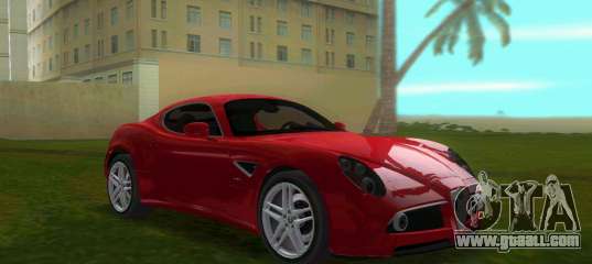 Alfa Romeo 8C for GTA Vice City