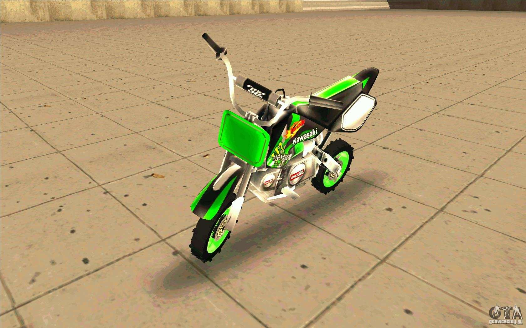 Mini Moto Suzuki para GTA San Andreas