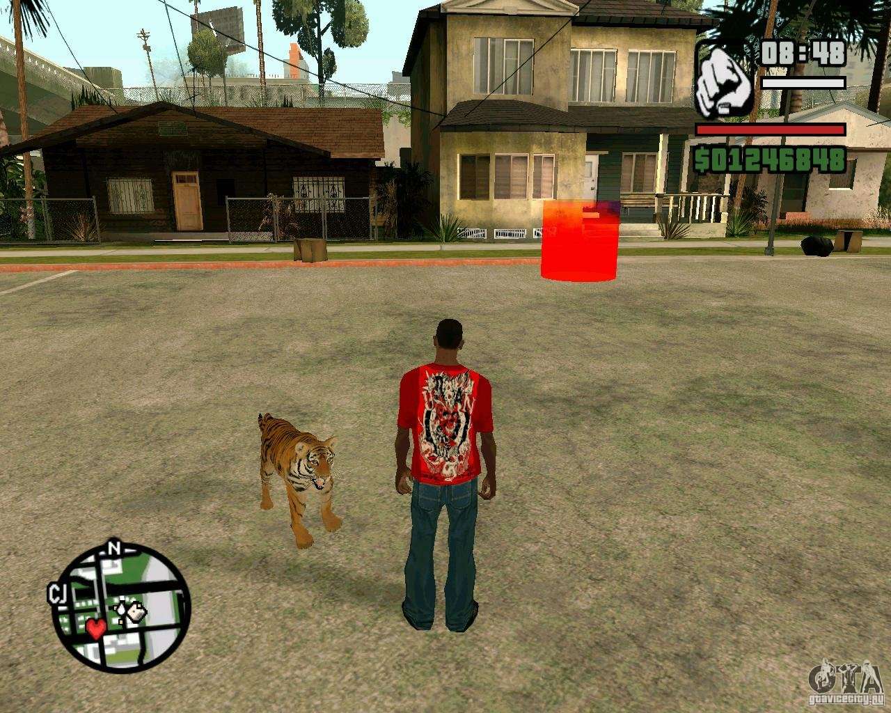 Tiger in GTA San Andreas for GTA San Andreas